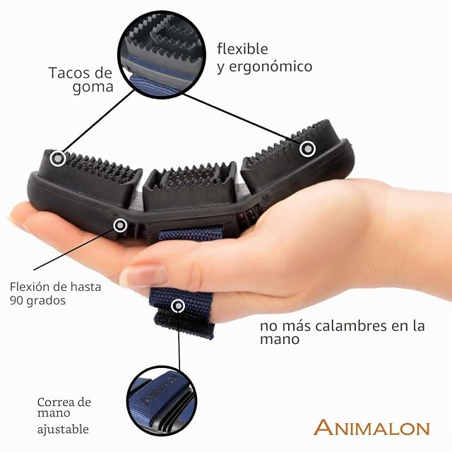 Foto 3 de 8 de Animalon Tejido de pelo corto grande para perros, ayuda para el cambio de pelo en el perro