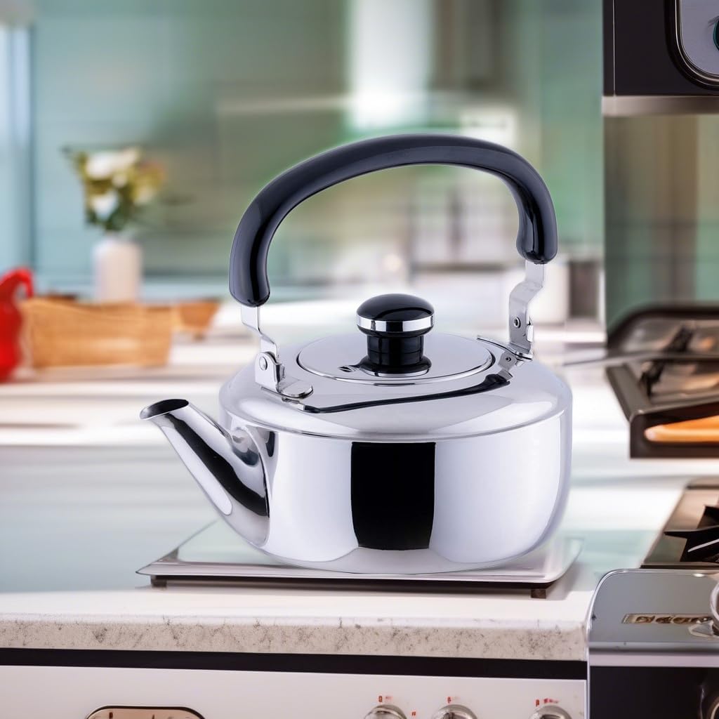 Miyazaki Seisakusho OJ-20 Object Kettle, 0.9 gal (2.8 L), Made in Japan, Induction Compatible, Lightweight