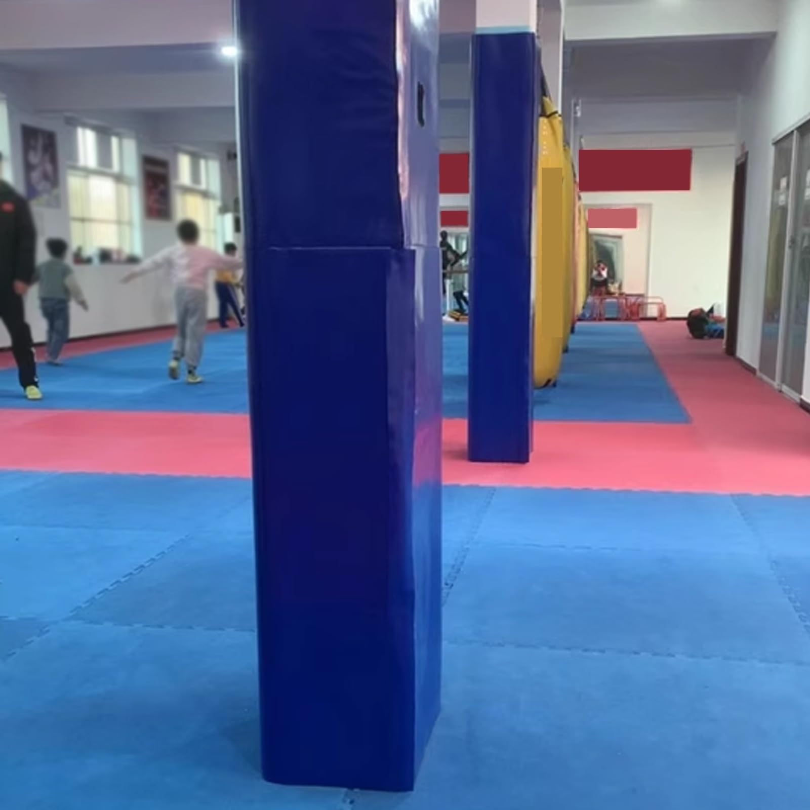Protector de pared de cuero autoadhesivo EasyCut para columnas de garaje, sala de juegos y postes de estacionamiento en casa, amortiguación, resistente a los impactos