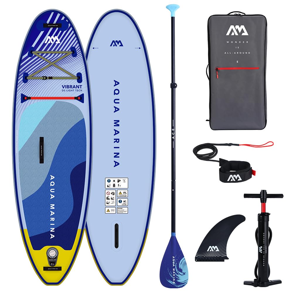 Aqua Marina Vibrant 2,4 m Youth All Around Series aufblasbares Stand-Up-Paddle-Board
