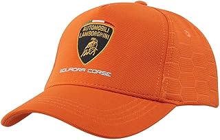 Automobili Lamborghini Squadra Corse Travel Cap - Orange