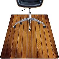 Vista 57 de Teal Hardwood Floor Desk Chair Mat, Painted Wood Board Horizontal Lines Birthdays Easter Holiday Print Backdrop Image, Protects Hardwood Floor Under