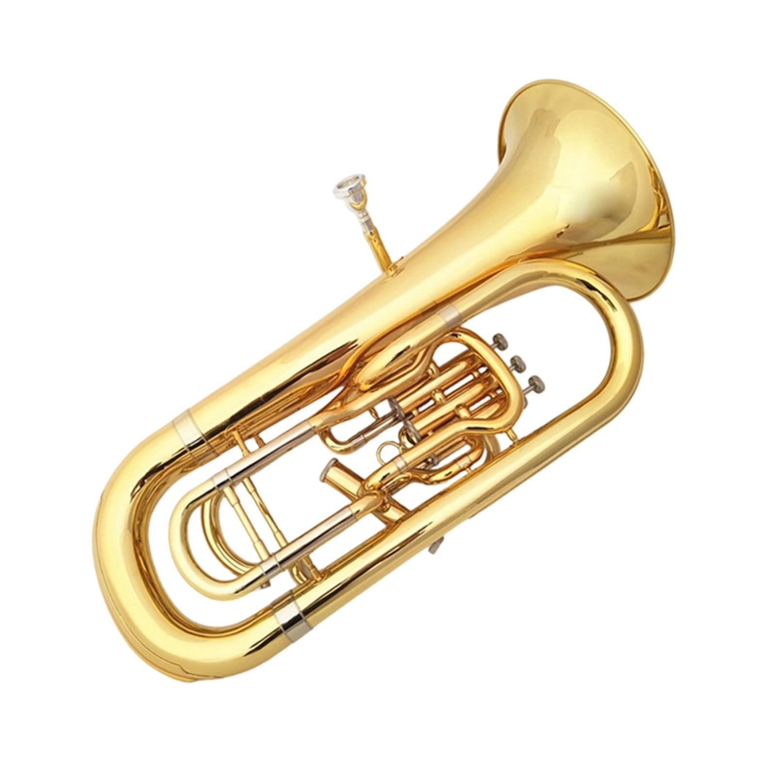 Eufonium Instrumenty Muzyczne Czterozaworowy Euphonium Bb Tone Początkujący Profesjonalny Występ Odpowiedni Do Ćwiczeń Dla Dorosłych