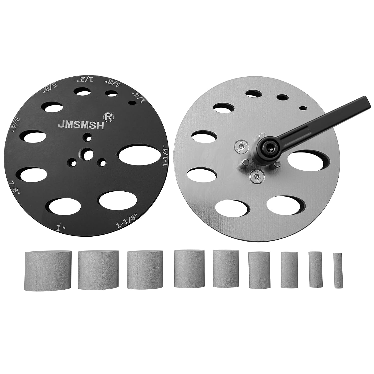 Disc Cutter Oval Shape,Set of 9 Oval Shape Punches,Jewelry Making Forming Pendant Punch Mold