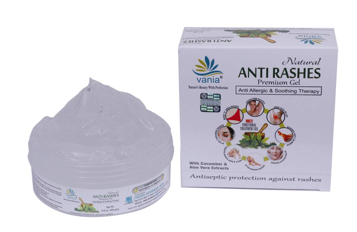 Buy Vania Natural Anti Rashes Premium Gel 250 Gm Aroma Oils Rashes