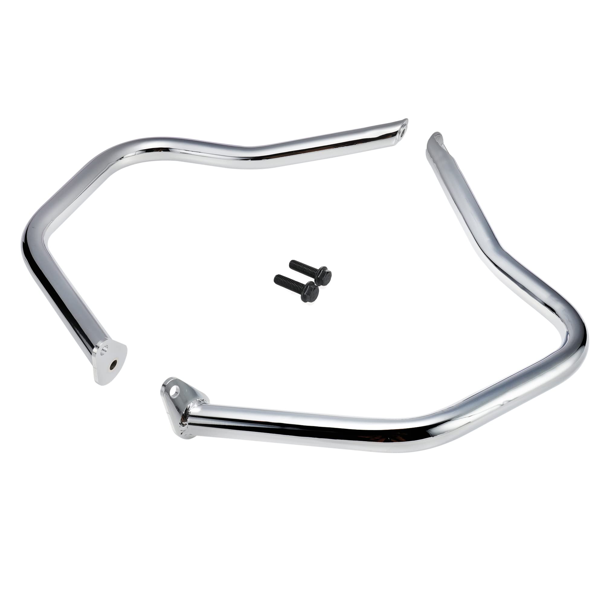 MoKitDoraIndian Highway Crash Bars Front Engine Guard for 2020-up Indian Challenger Limited Dark Horse, Chrome