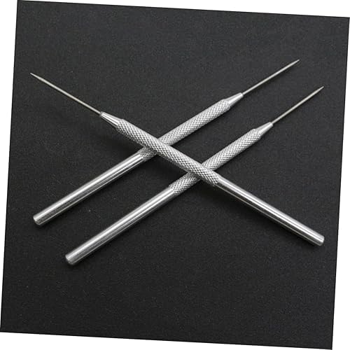 Miniatura 9 de TEHAUX 2 unids escultura Claeys herramienta de moldeo de cerámica modelado arcilla cerámica escultura tallado varilla de aluminio agujas de arcilla