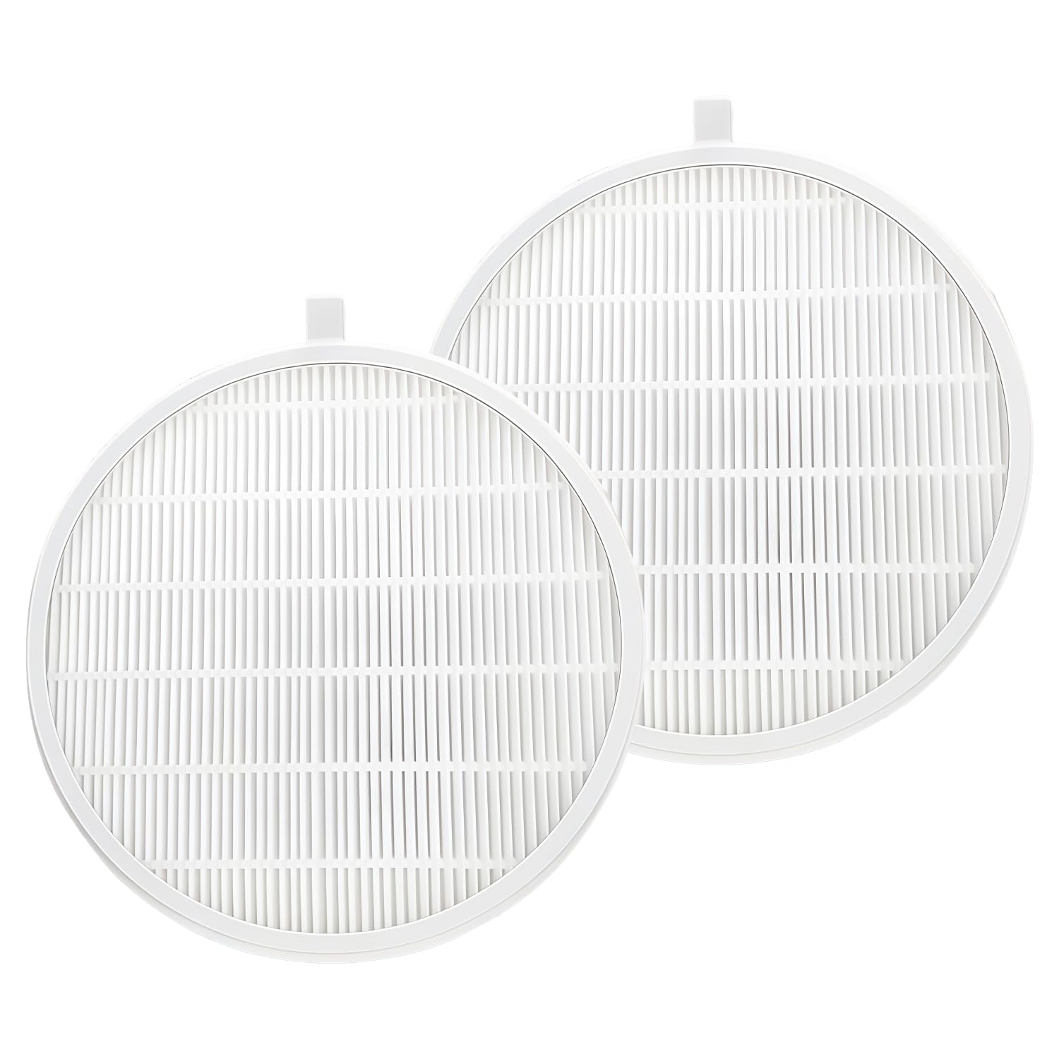2 Pack Nail Dust Collector Replacement Filter - 17x17cm White Non-Woven Polypropylene Vacuum Filter for MelodySusie Dust Collector, Compatible with Nail Salon Vacuum Fan for Nail Art