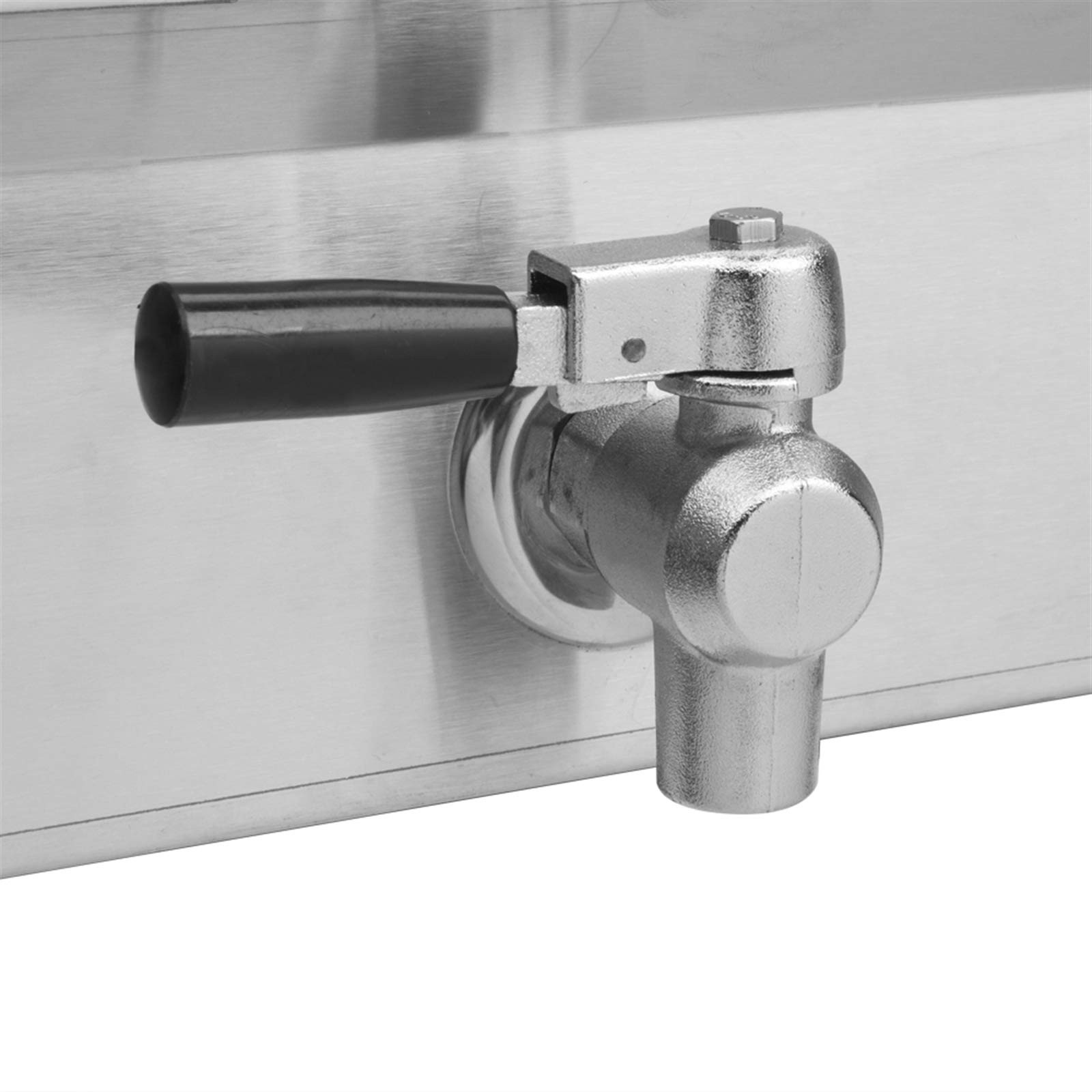 Freidora eléctrica de Acero Inoxidable de Alta Resistencia, con Cesta (Capacidad de Aceite de 24,9 qt/23,6 l)