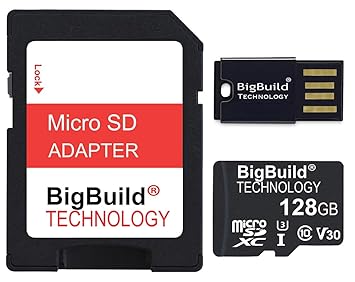 BigBuild Technology 128GB Ultra Fast 100MB/s U3 microSDXC Memory Card for Lenovo Tab P11/P11 Pro/P11 Plus, P12 Pro Tablet