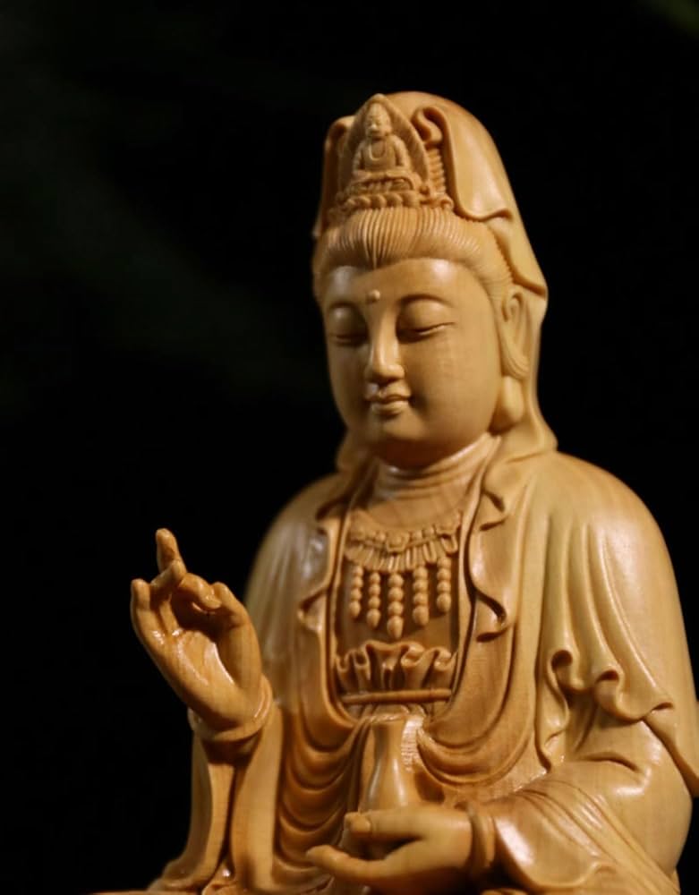 仏像 観音菩薩像 観音菩薩 ツゲ 木彫 仏具 楽天市場】仏像 千手観音像 千手観音 ツゲ 木彫 仏具 (約)高20cm