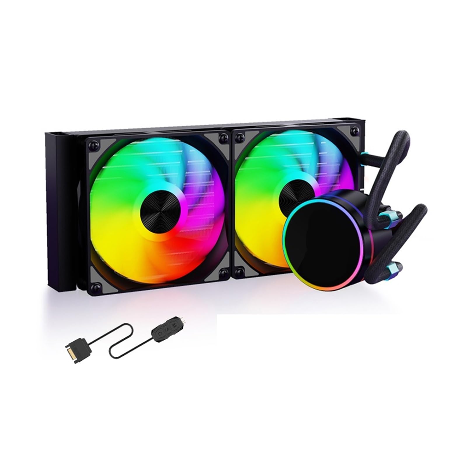 Radiateur PC 1700 pour stabiliser la température CPU liquide avec refroidisseur 240mm