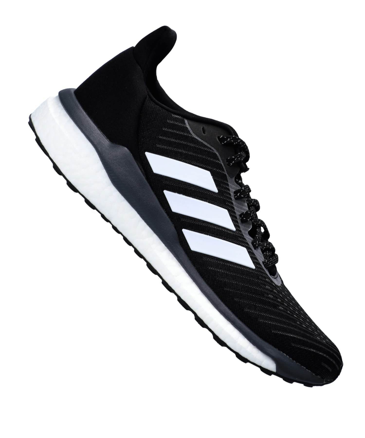 Nike Men's Race Running Shoe, Dk Smoke Grey White Black White, 6.5 us