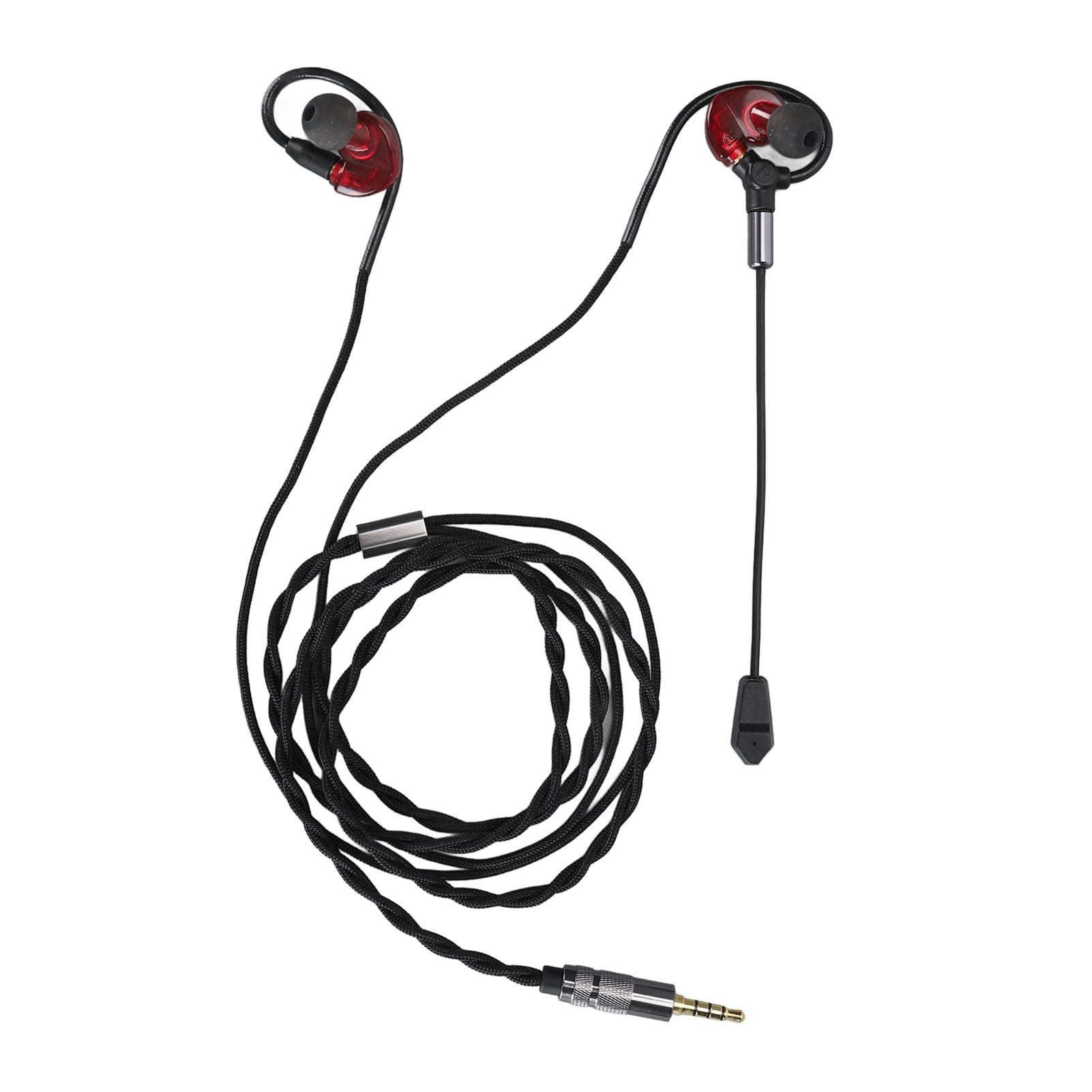 Microfono Per Radio Kenwood Auricolare Tattico A Conduzione Ossea THE JUNGLE Con PTT U94 - Per Microfono Per Radio Kenwood Auricolare Tattico A Conduzione Ossea THE JUNGLE Con PTT U94 - Per
