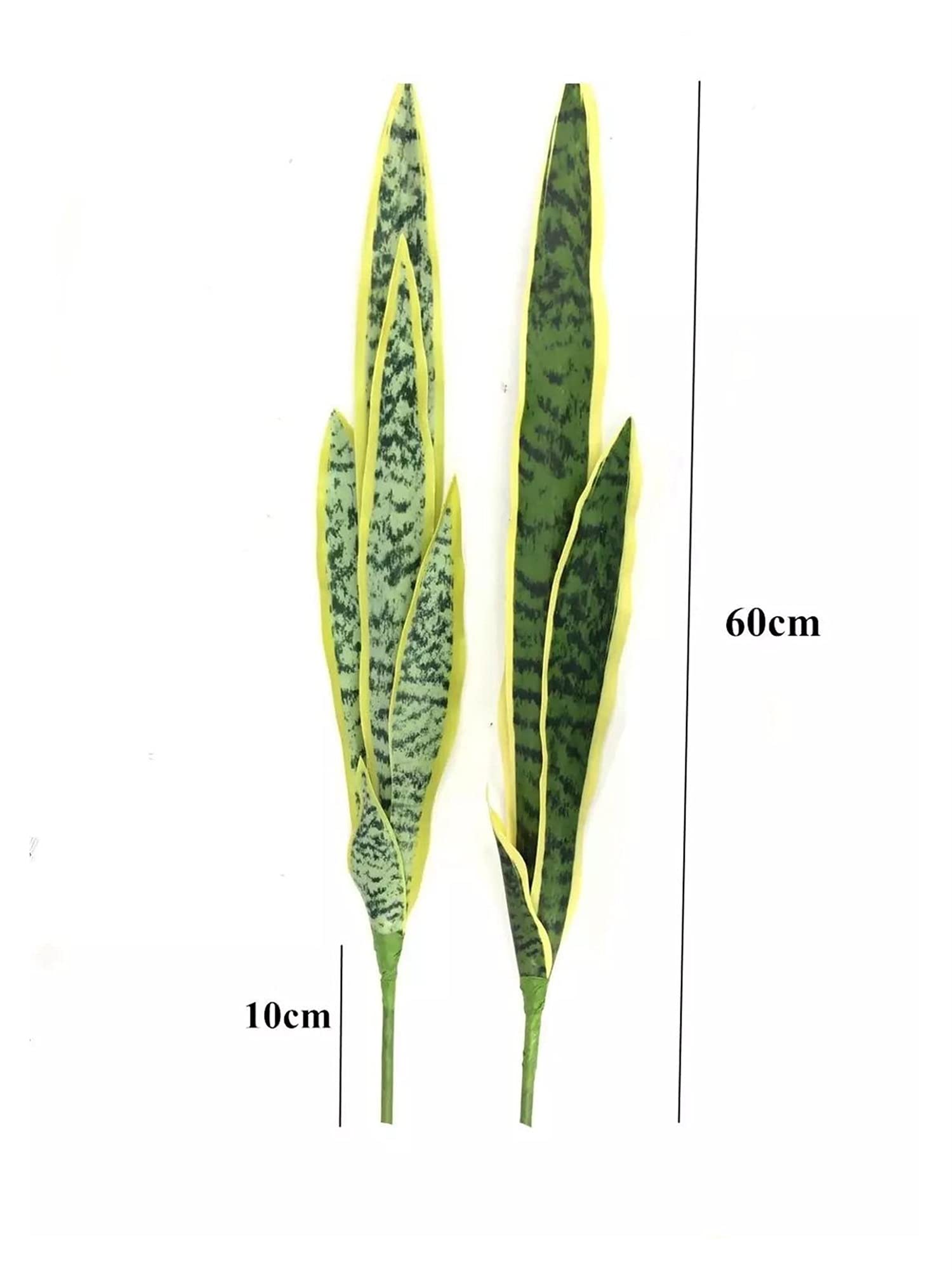 YANGQI yaoqijie 1 Set künstliche sansevieria trifasciata Schlange Pflanze Tropische grüne Pflanze hauptdekoration groß PU. Sukkulente hohe qualität. Lasting