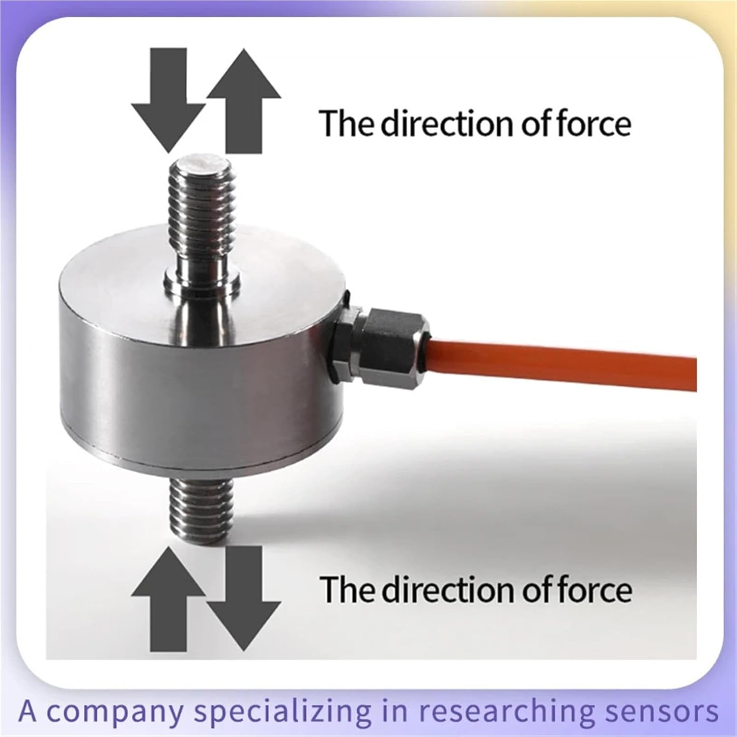 200kg 300kg 500kg Weight/Weighing Load Cell Tension Compression Force Sensor External Thread Connection Automated Measurement(300kg)