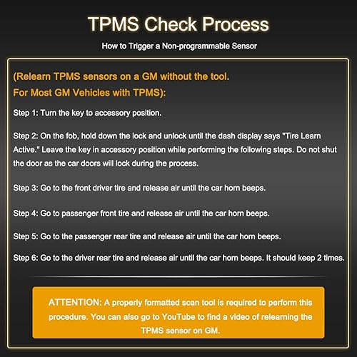 Miniatura 7 de ROADFAR Sistema de monitoreo de presión de neumáticos programado de 315 MHz, sensor TPMS para Lexus para Scion para Toyota 4 unids 4260706011