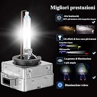 XELORD D1S 6000K Xenon Fényszóró Izzó 35W 12V HID Fehér Autó Lámpa 2db 2