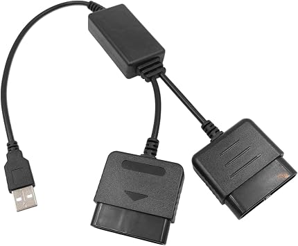 Converter Cable Connect Console Gun Controller Adapter for 3 Console 2 / 2 PC 3 Easy Setup Game