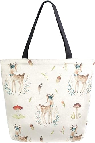 ZzWwR Chic Cute Fashion Style Pattern Extra Large Shoulder Tote Bag for Beach Travel Weekender Gym Grocery Shopping