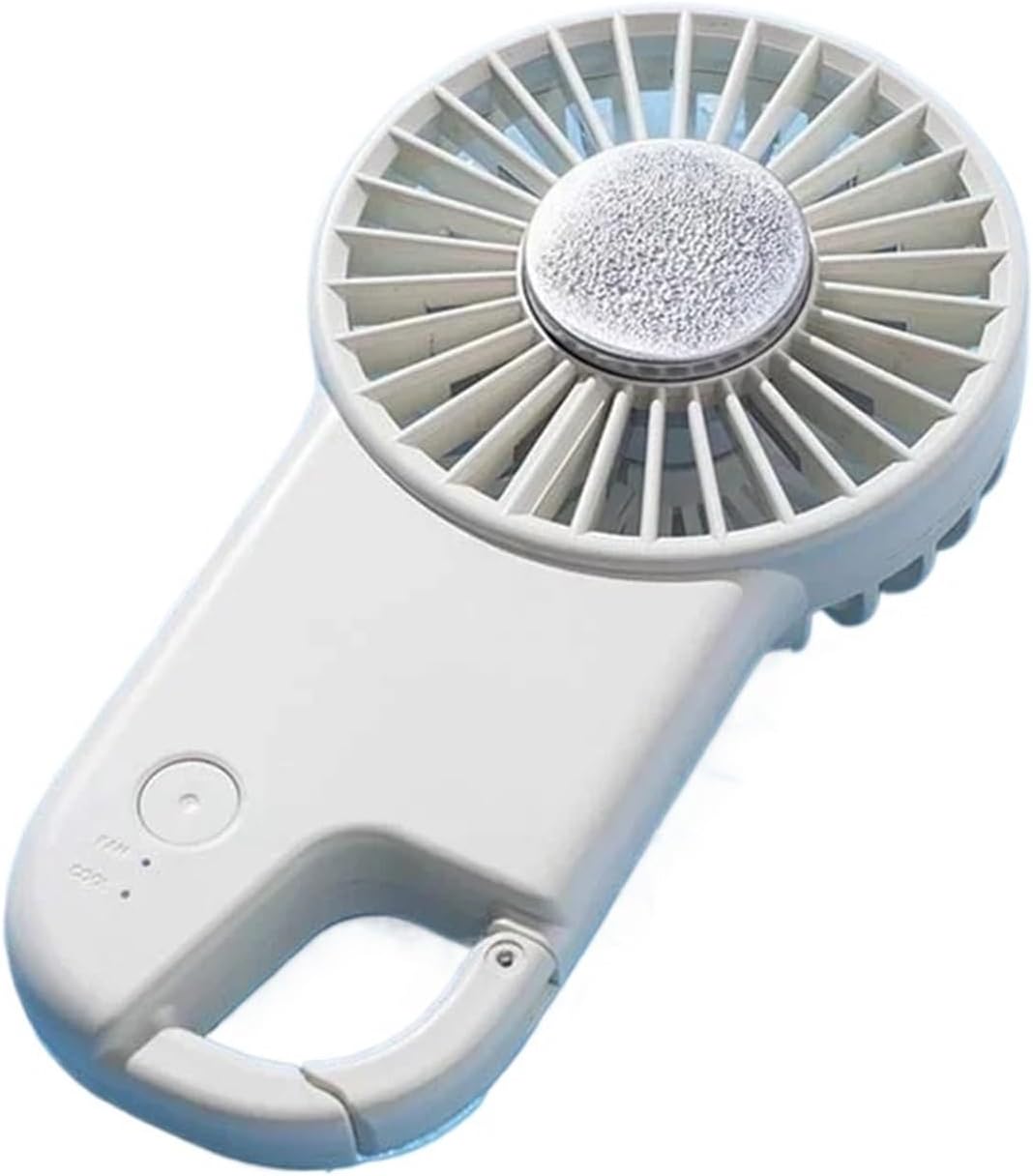 Compact Semiconductor Refrigeration Fit For Portable Fan Built-in Lithium Multi-gear Adjustment Multiple Colors To Choose(Pink 1500mAh)