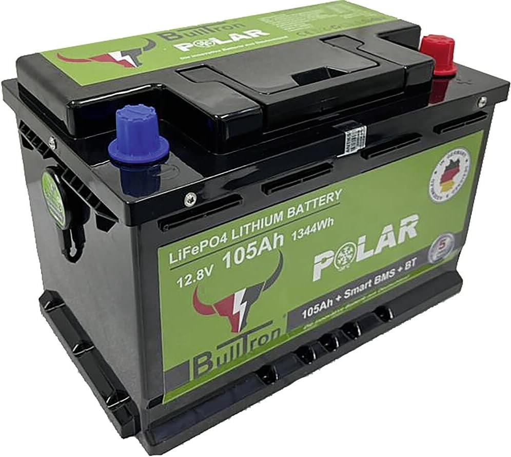 BullTron 105Ah 12,8V Polar LiFePO4 Akku mit Heizung