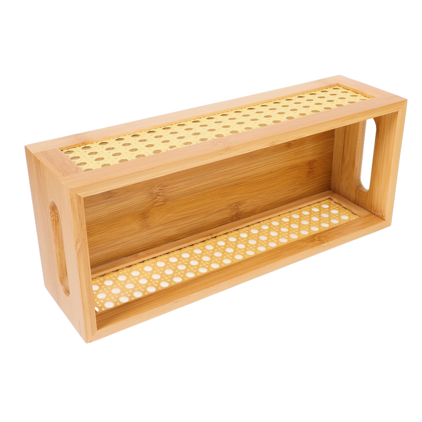 Garneck Woven Storage Basket Organizer for Home for Books Toys and Household Items Stylish Tabletop Storage