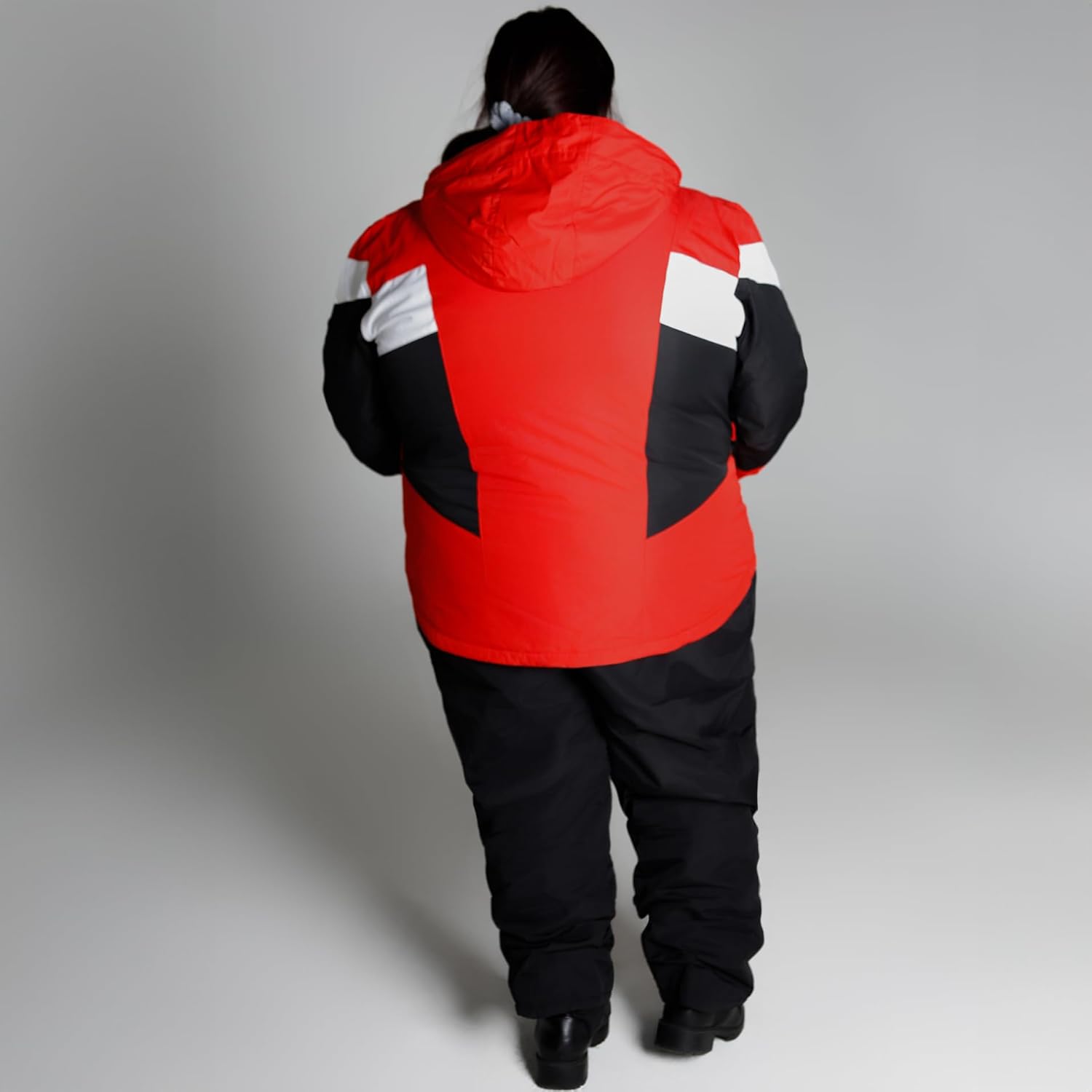 Snow Country Outerwear Women's Plus Size Ski Jacket 1X-6X Waterproof Winter Snow Coat Snowboarding Outdoor Clothing Moonlight