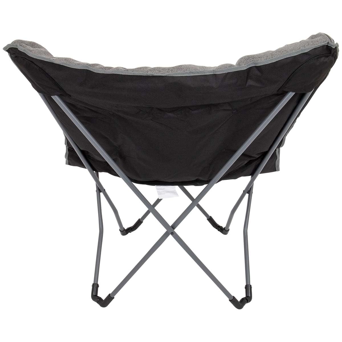 BO-CAMP BC UO Silla mariposa Grainger L gri per campeggiatori e outdoor, per comfort e praticità all’aperto