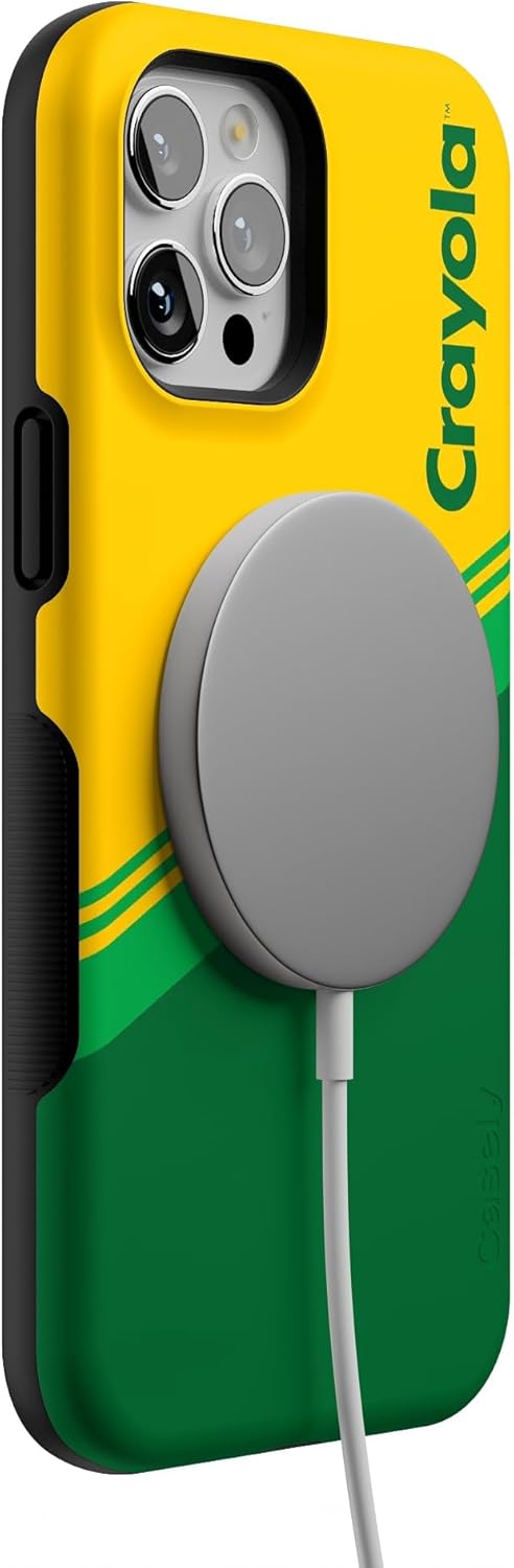 Casely iPhone 12 Pro Max Case | Keep It Classic | Crayola Crayon Box | Bold Protective Design | Compatible with MagSafe
