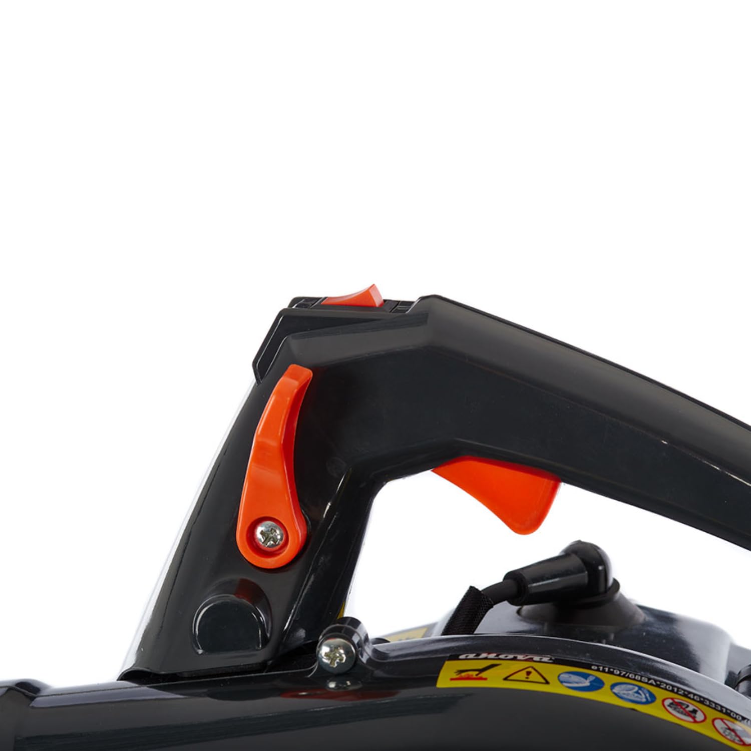 ANOVA - Soplador Gasolina | 1,1 HP - 0,8 KW | 26 CC | 4,5 KG | Volumen Aire 10.5 M³/MIN | Velocidad Aire 60 M/S | para Limpieza de Hojas, Recortes y Restos en Jardines y Aceras | Arranque Manual