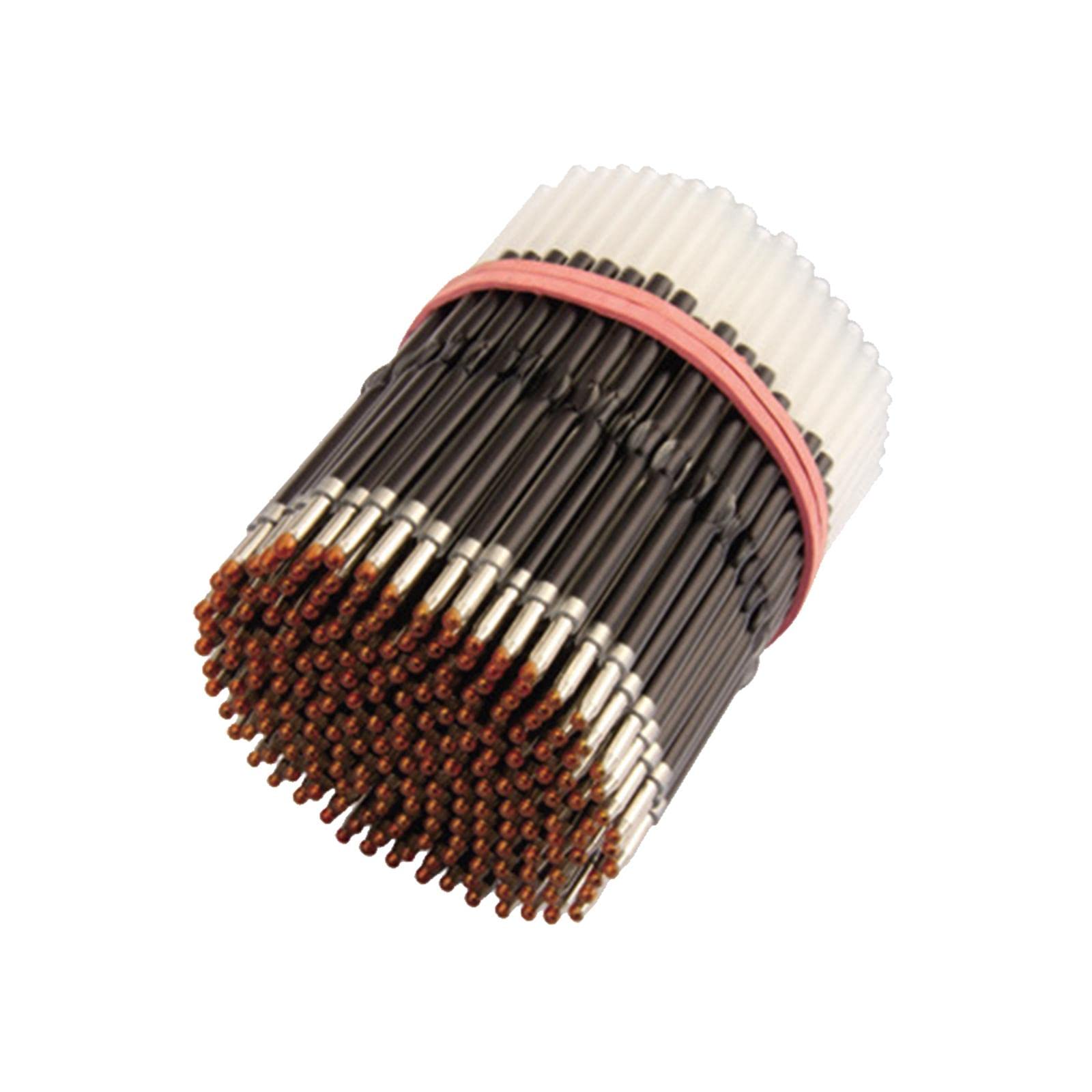 200Pcs Ink Pen Refills,Rollerball Gel Ink Pens Refills,Office Supplies,for Home,Office Writing(1mm) (Black)