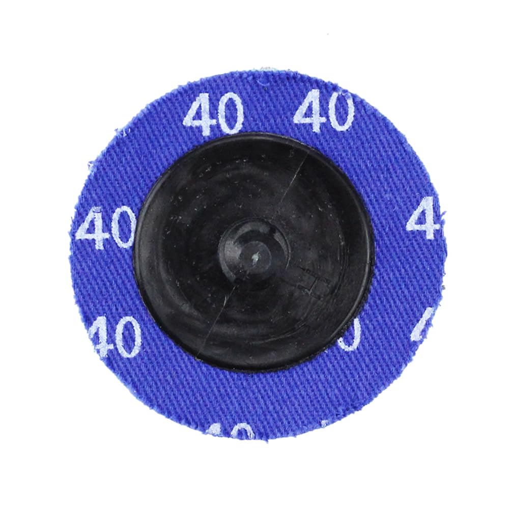 Roloc Discs 50 Pack 2" Zirconia Sanding Discs 40 Grit - Roloc Quick Change For Die Grinders 2 In Disc Diameter Metalworking Quick Change Discs - Foto 13