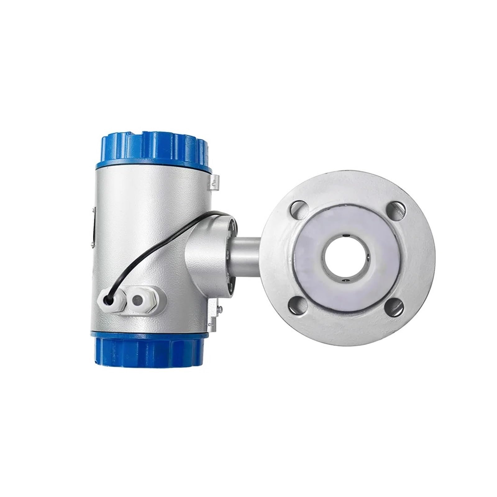 DN65 DN80 DN100 cyfrowy przepływomierz wody elektromagnetyczny ścieki szlam PTFE podszewka 4-20mA RS485, Jednostka Czujnikowa(DN65)