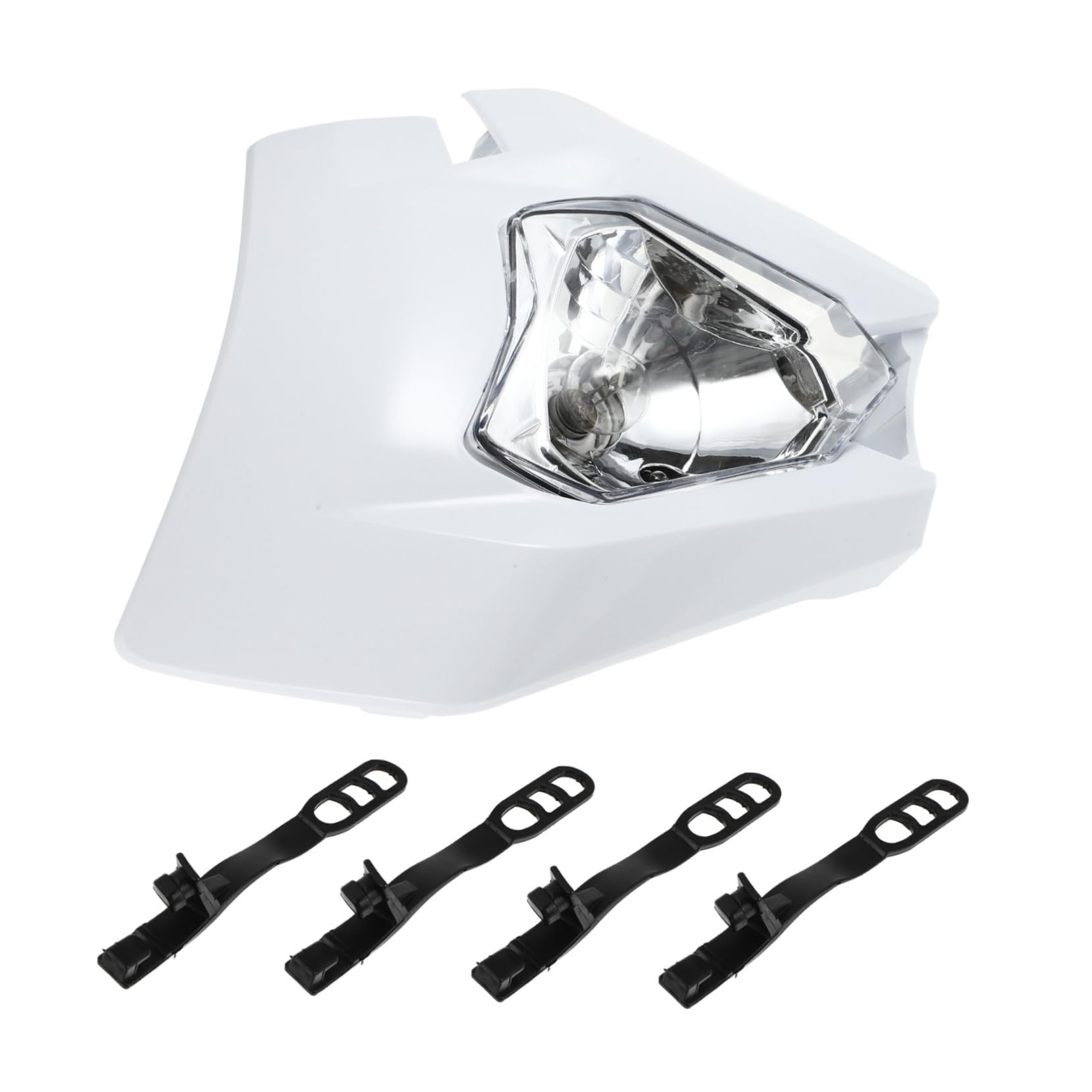 Alipis Faro Anteriore LED per Motocross Exc Sx Sxf Smr, Luce Anteriore Resistente alla Pioggia Chip LED Stabile per Guida Sicura Notturna e Condizioni Meteo Avverse