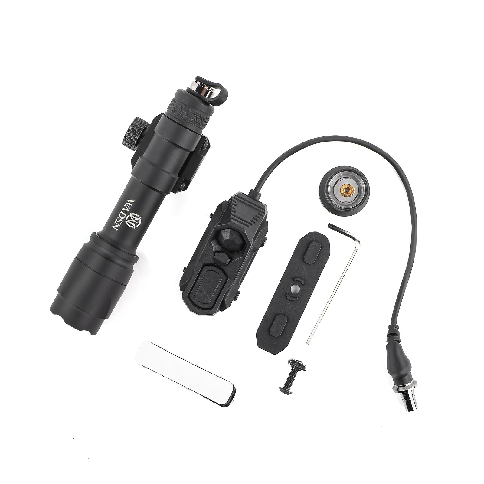 GLECTICAL M600C Tactical Flashlight Black