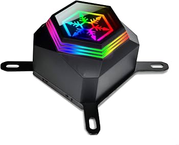 Amazon | SilverStone RGB水冷クーラー 虹色12cmファンX3 SST-PF360