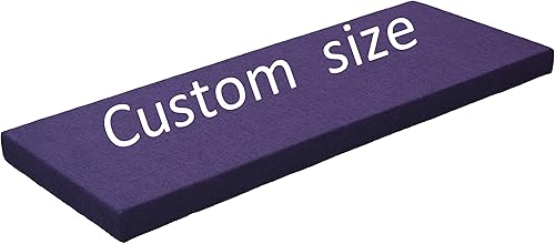 Cojín personalizado para interiores y exteriores, cojín de banco, cojín de ventana de bahía, cojines de silla, cojín de sofá, cojín de asiento de