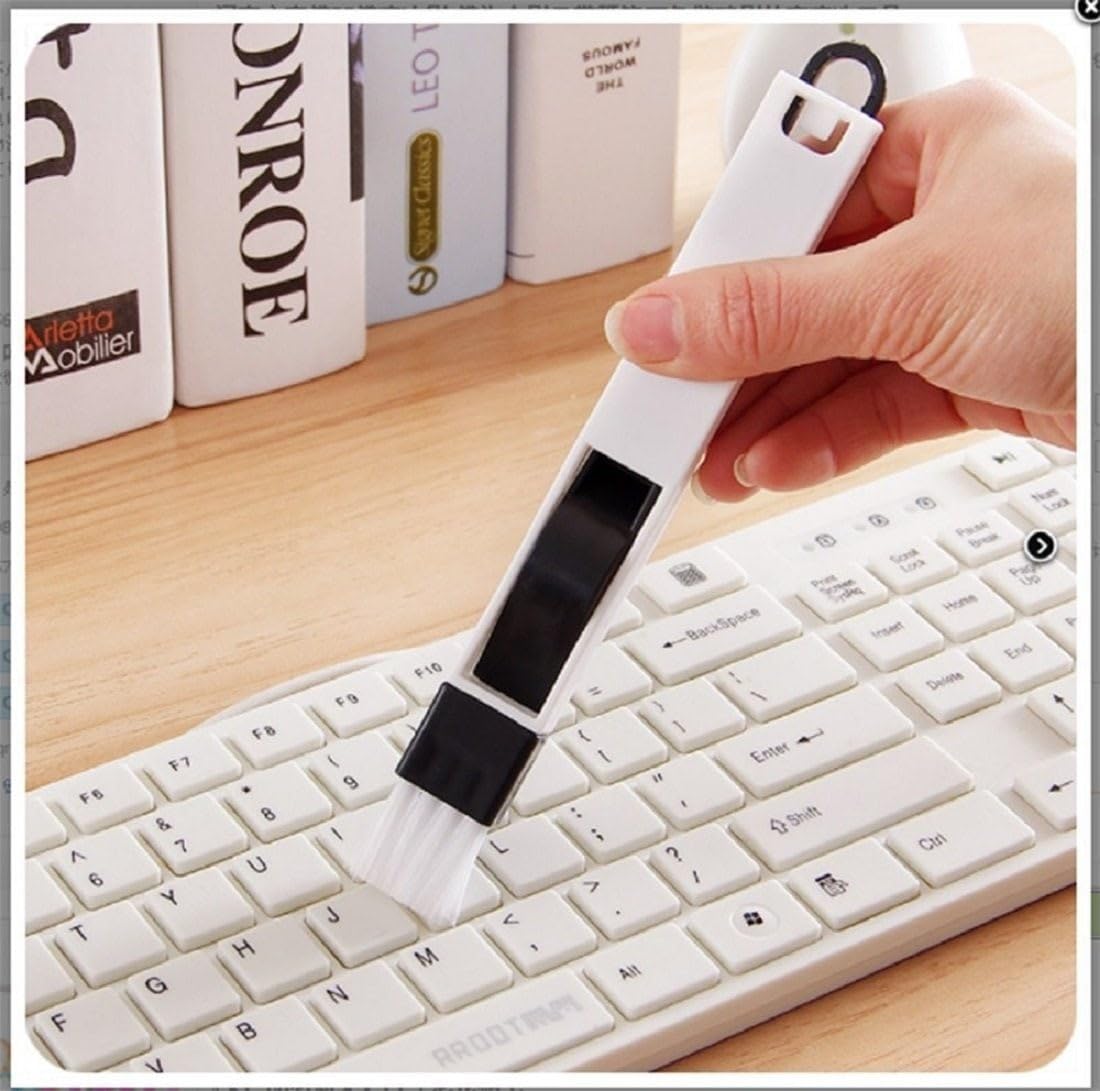 Keyboard Cleaning Brushes, Computer, Window, Window Frame Set of Assorted Sizes, Dust Cleaning Kit, White-image-48