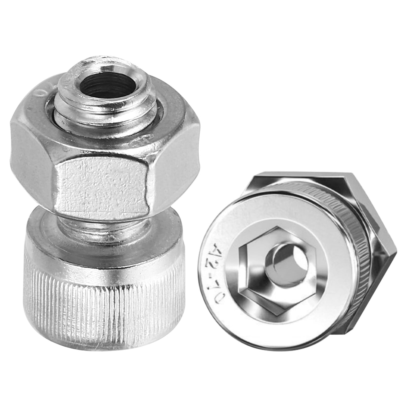 PATIKIL M10x16mm 304 Stainless Steel Hollow Bolt