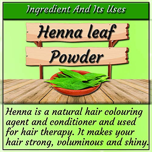 Polvo de hoja de henna 100% orgánica Indus Valley 500g miniatura 5