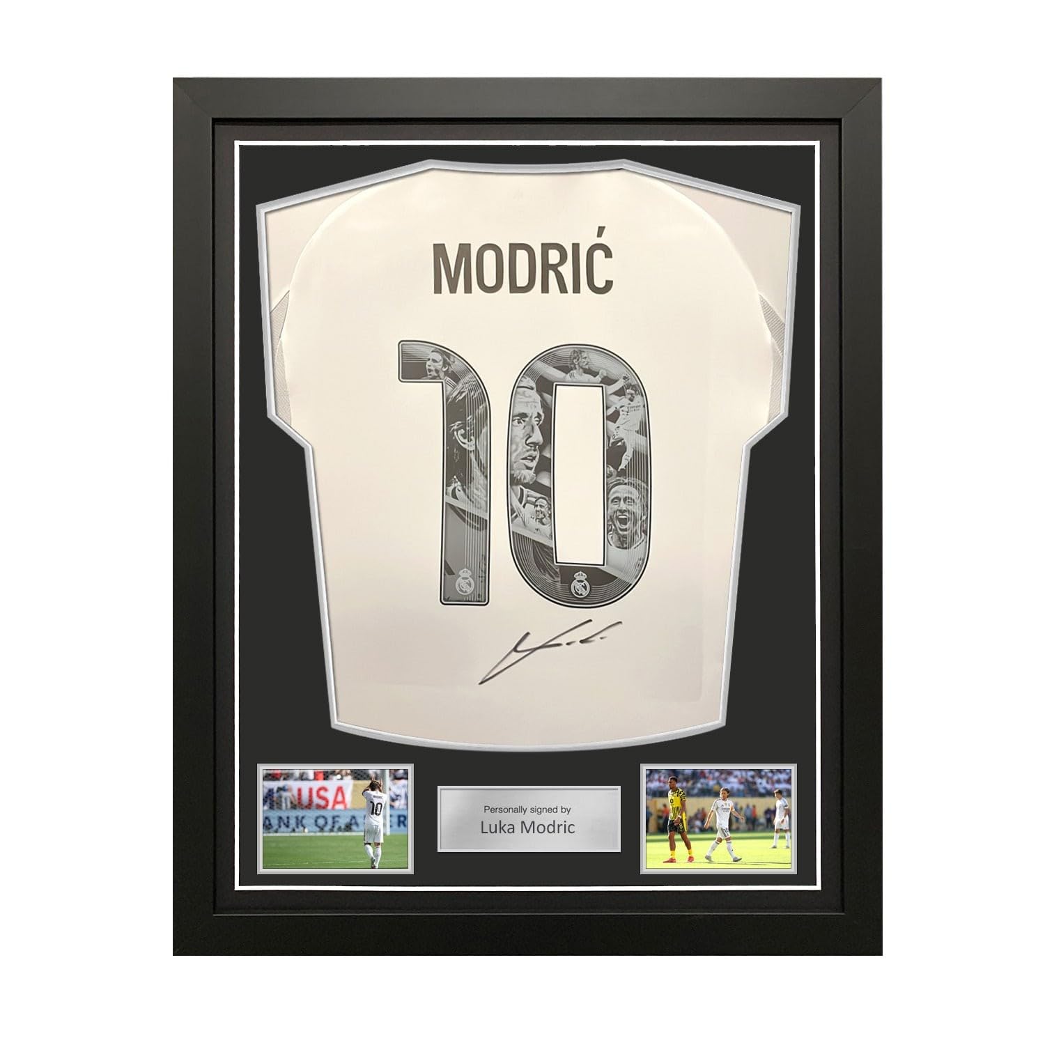 Amazon.com : Exclusive Memorabilia Luka Modric Signed Real Madrid 