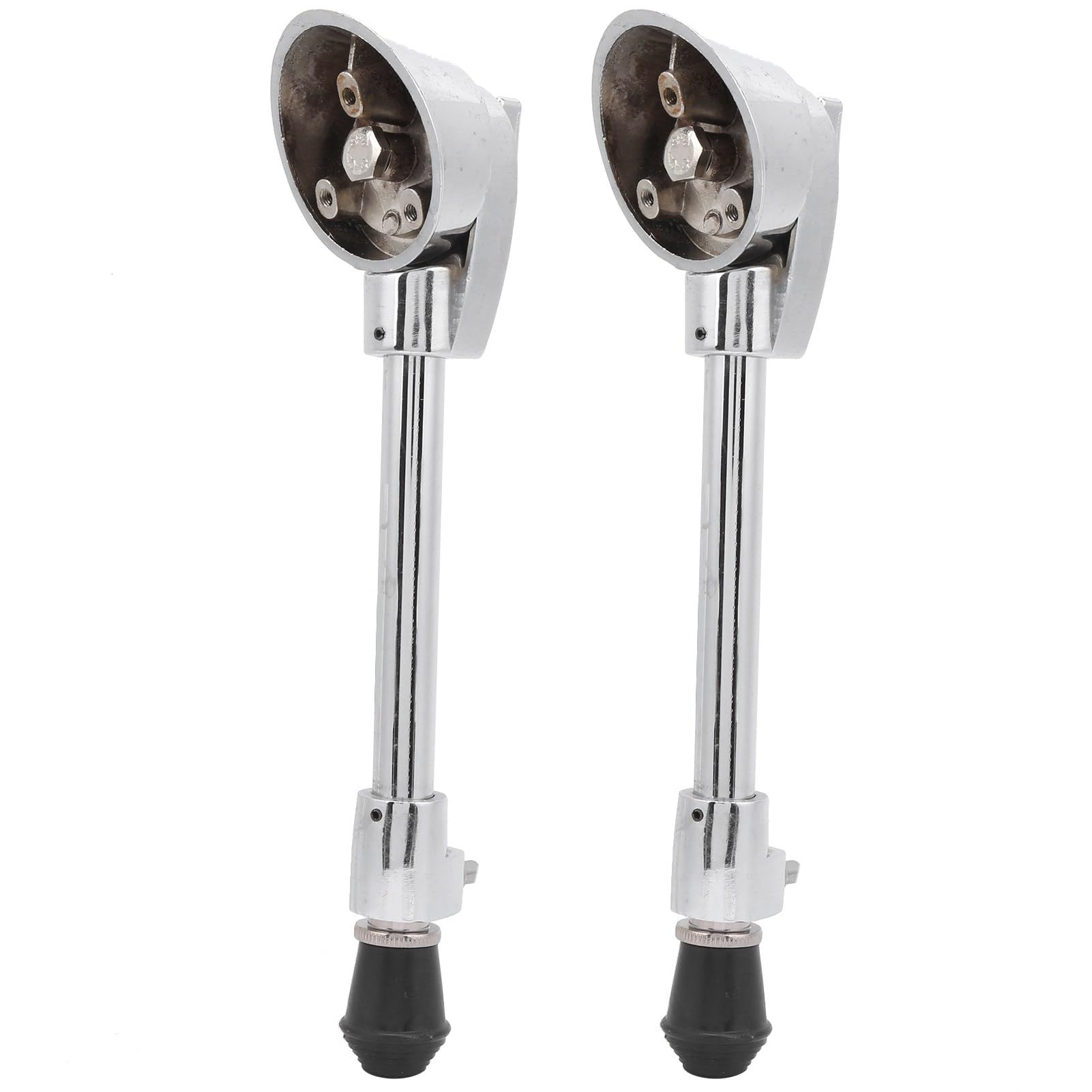 Miskall 2Pcs Bass Drum Kit, Legs Spurs Support Bracket Musical Instrument Replacement Parts