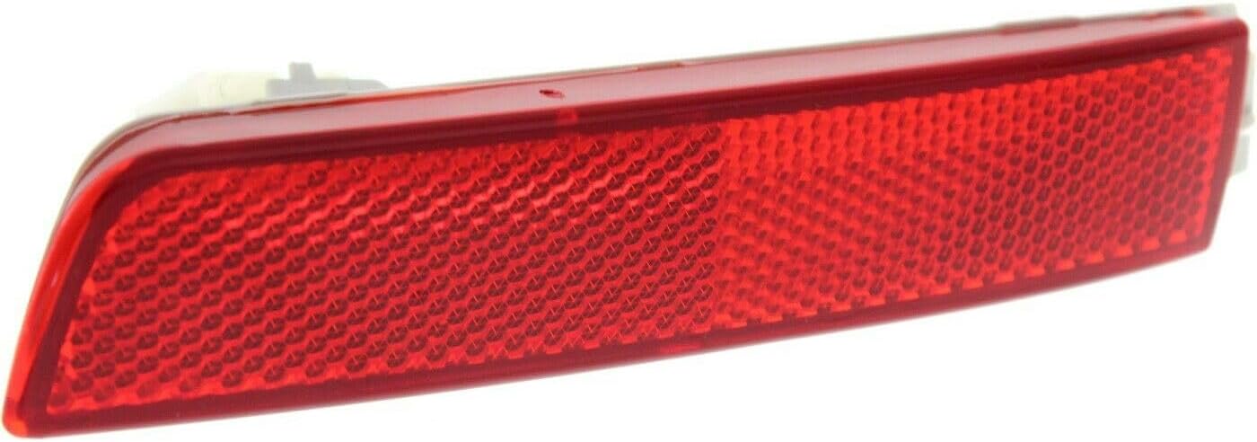 265605C000 Rear Bumper Reflector for 2009-2021 INFINITI FX35 / Nissan Sentra Kicks Rogue, Direct Replacement to Restore Safety & Style