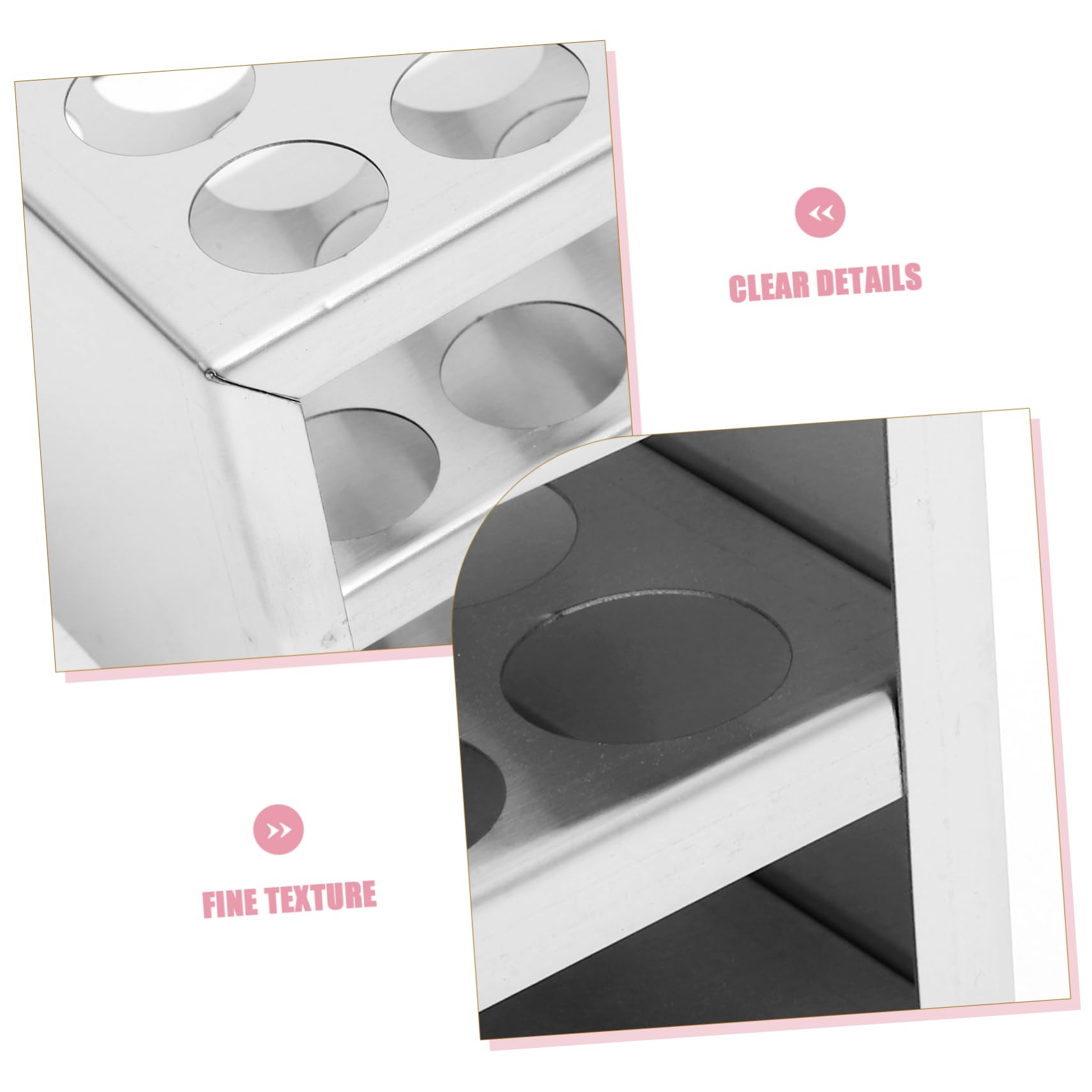 NAMOARLY Professional Test Tube Holder Set 40-Slot Rack for Sampling Tubes Easy to Clean