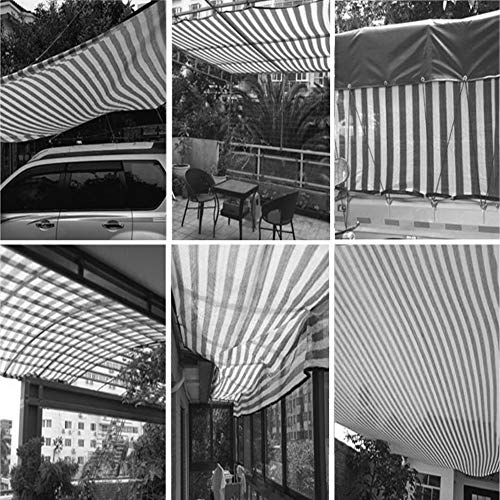 Toile d'ombrage 2x5m durable pour toit et entrepôt - 4