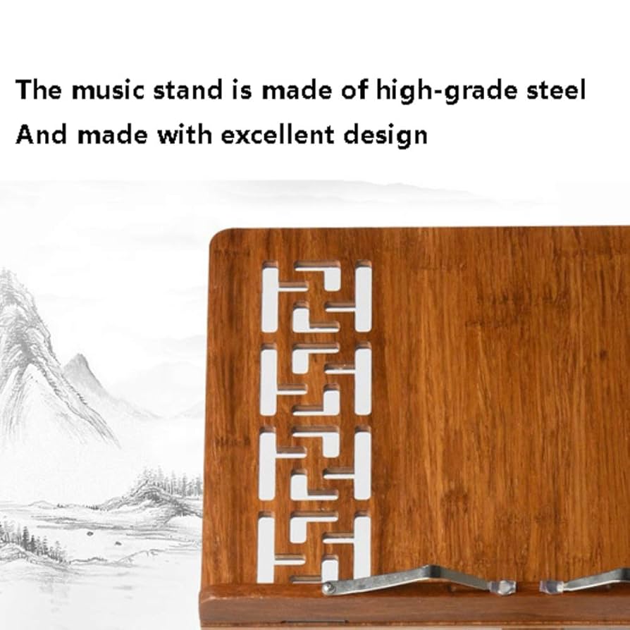 木製譜面台 Amazon.co.jp: 木製の譜面台、調整可能なオーケストラの譜面台