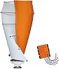 12V 24V 48V Maglev Off-Grid System Home Small Wind Turbine 2KW Vertical Wind Turbine Windmill Kit with Controller Color : A, Size : 48v