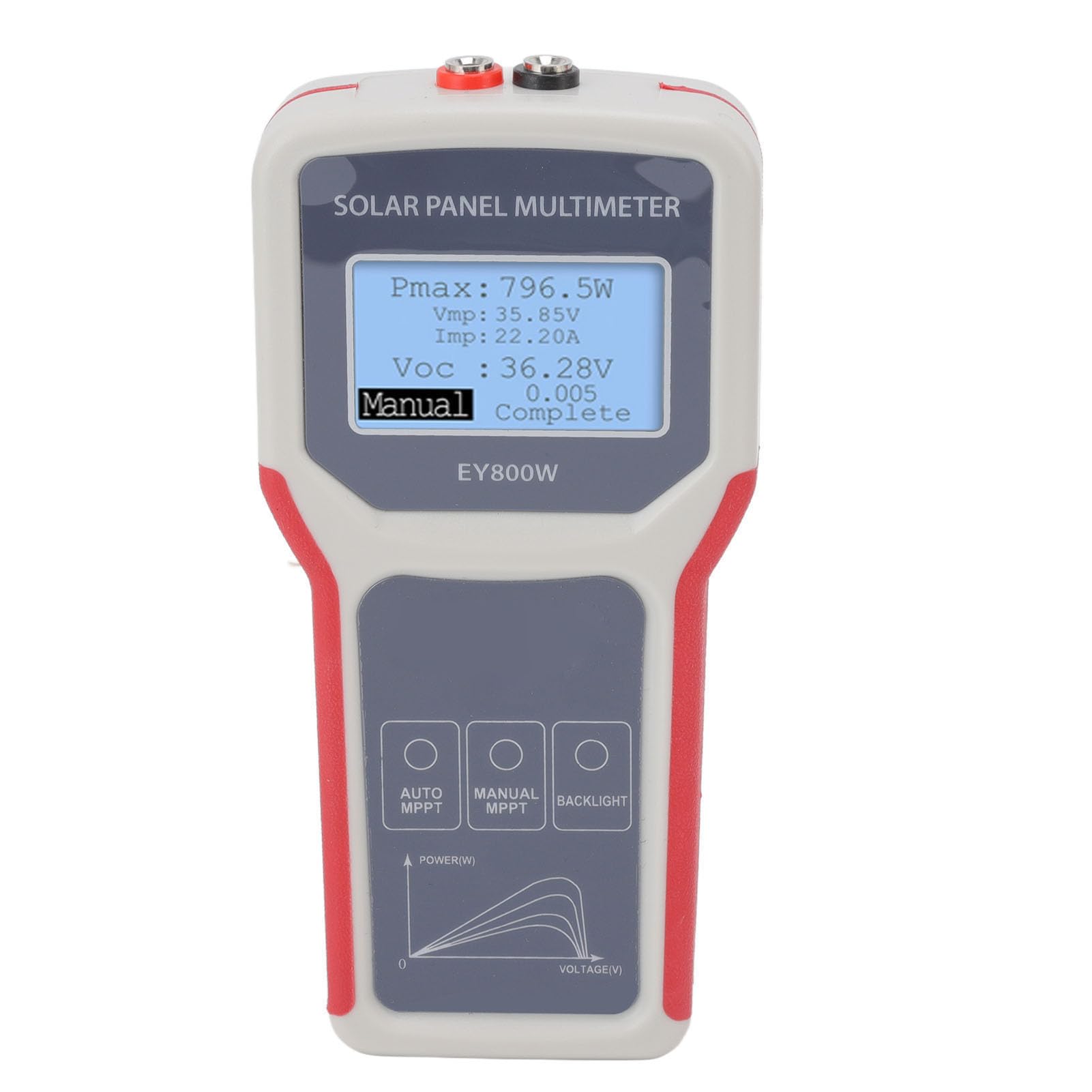 Tester Paneli Słonecznych 800W MPPT, Multimetr Fotowoltaiczny z
