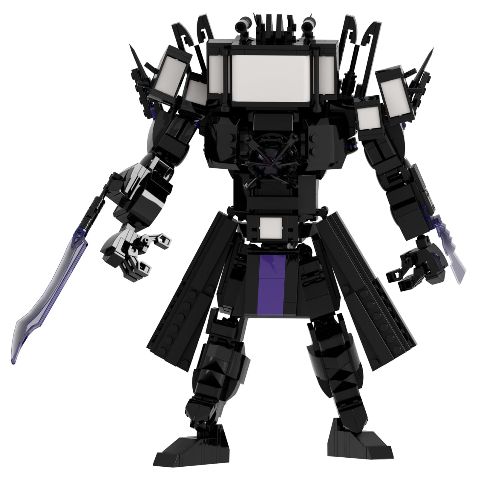 Upgraded Titan TV Man Skibid Toilet Blocks Toys Building Blocks Modelo Toy Assembly Action Figure Ideas Collectible Game Fans Gifts Birthday for Adults Fans Age15+